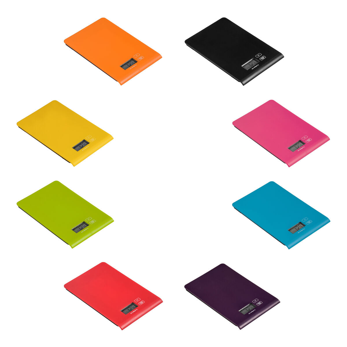 Zing Hot Pink Tempered Glass Kitchen Scale