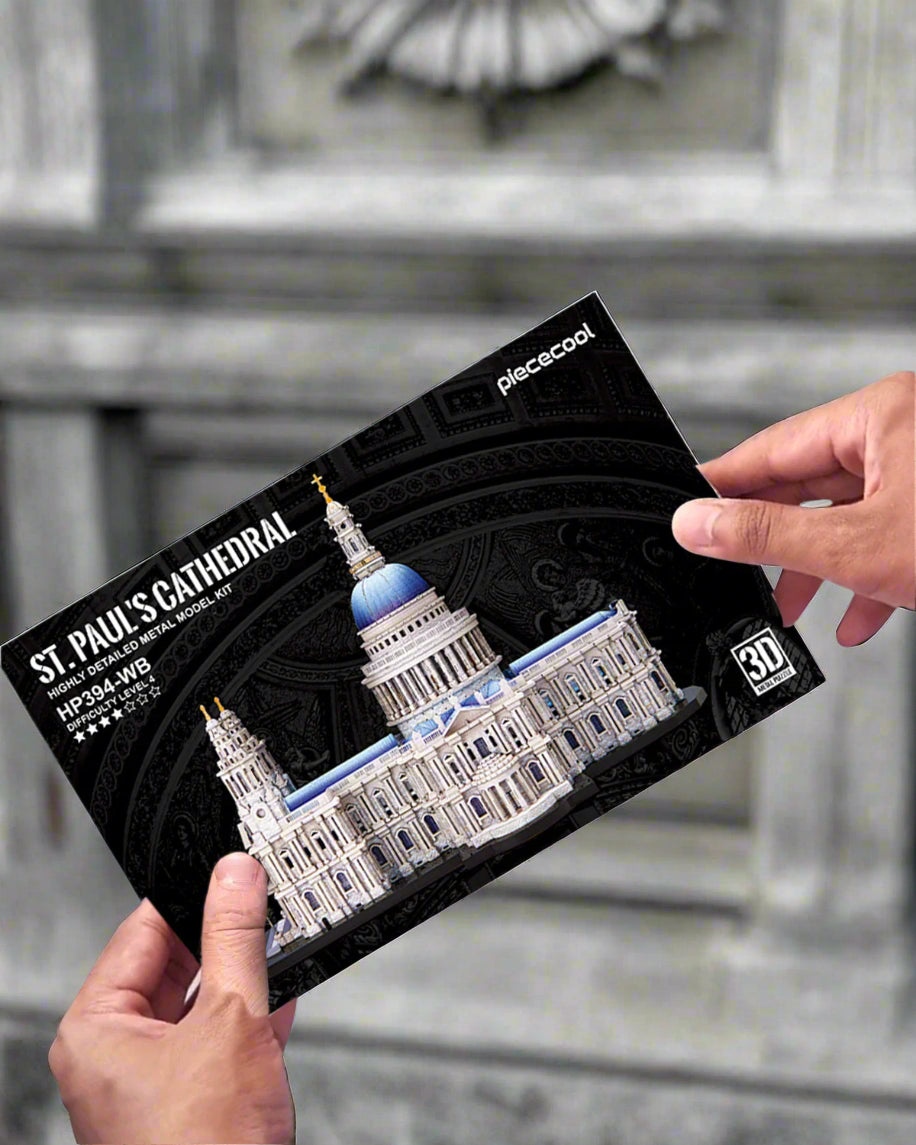 St. Paul's Cathedral 3D DIY Metal Craft/ Puzzle Kit.