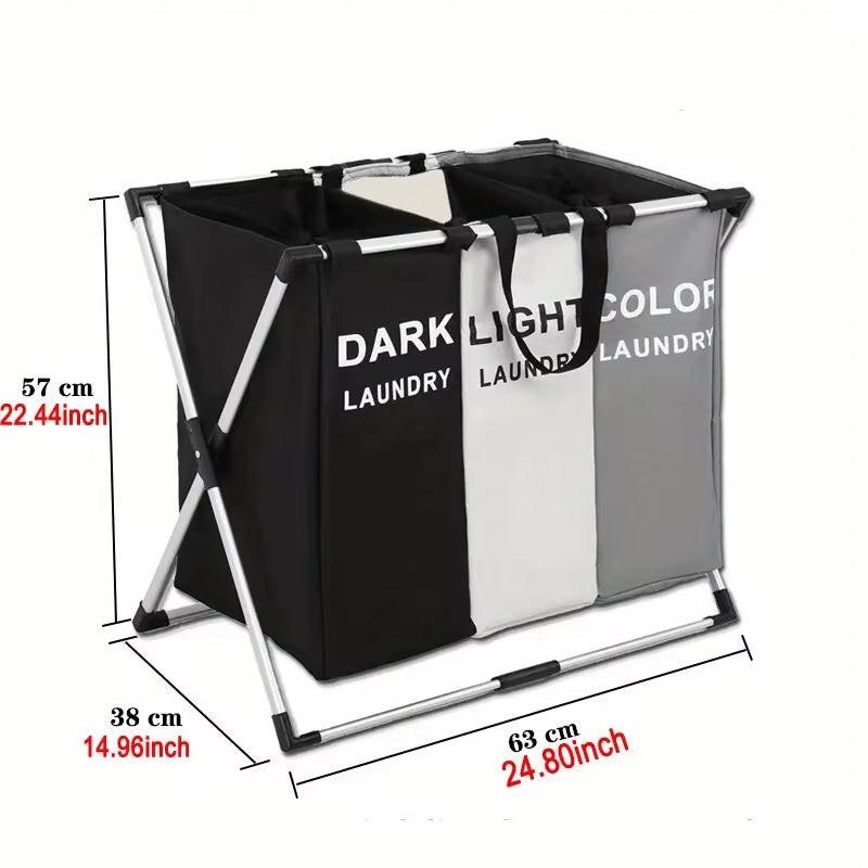 Foldable Laundry Basket – Waterproof, Durable & Space‑Saving.