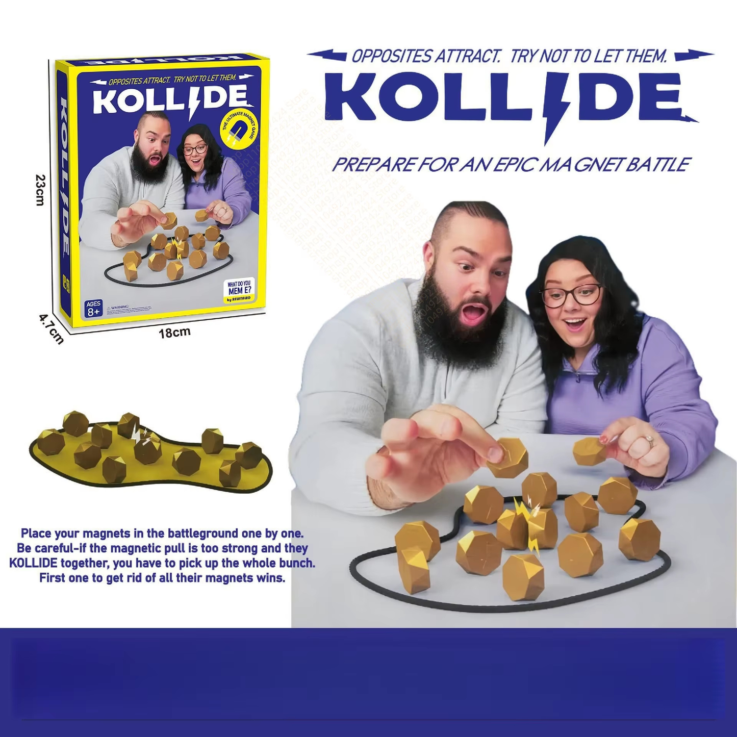 Portable magnetic puzzle game for kids and adults