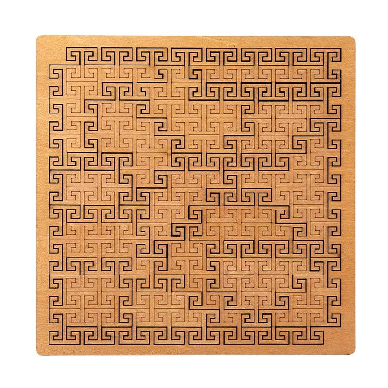 Impossible Wooden Puzzle – 10-Level Tangram Brain Teaser.