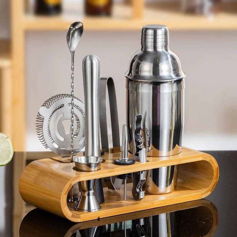 750ml Stainless Steel Cocktail Shaker Set – Professional Bartending Made Simple.