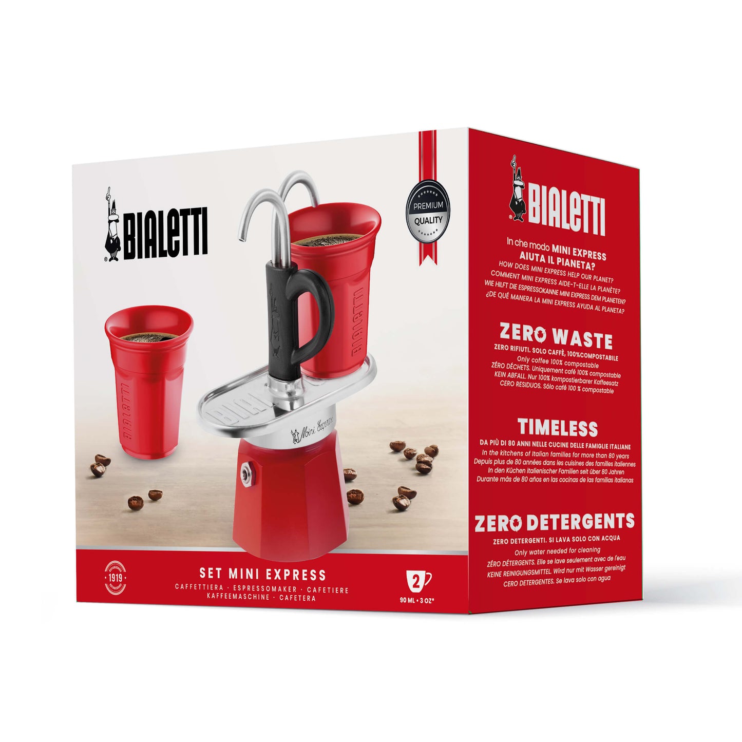 Bialetti luxury coffee maker delivering rich, aromatic espresso with elegant Italian craftsmanship for refined coffee lovers