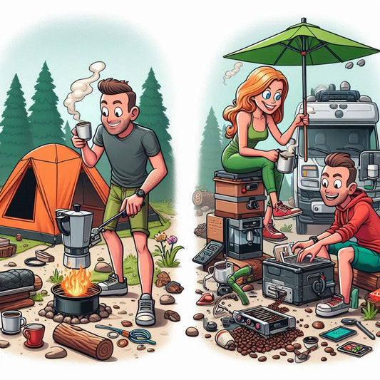 Survival vs. Style: The Wild Camping vs. Glamping Divide &  Why It Matters.