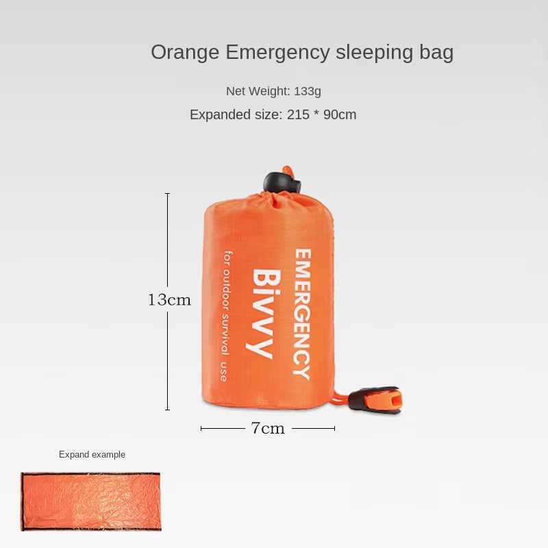 Emergency Sleeping Bag – Tear-Resistant, Waterproof & Compact Storage