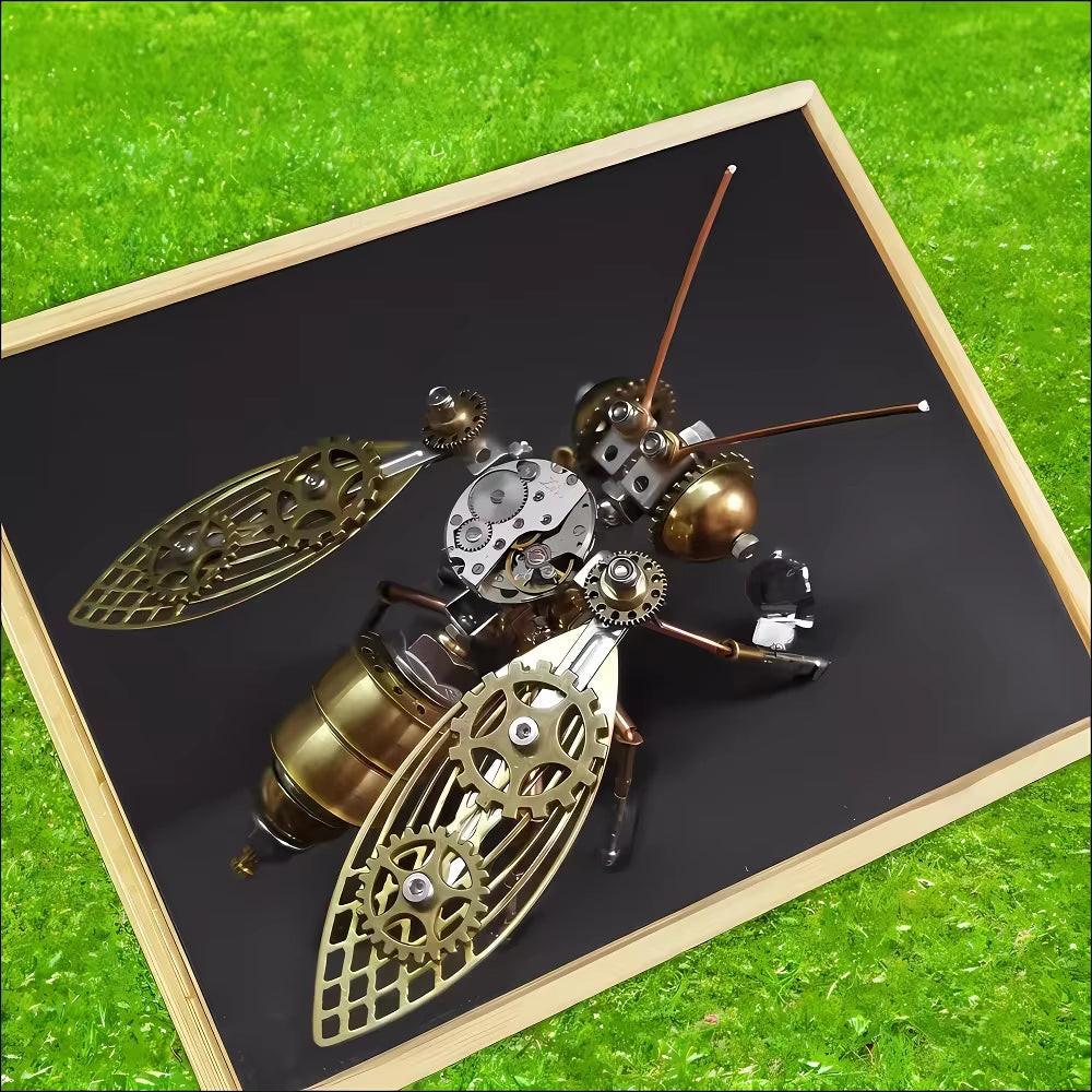 Handcrafted Bee 3D metal puzzle – collectible insect sculpture