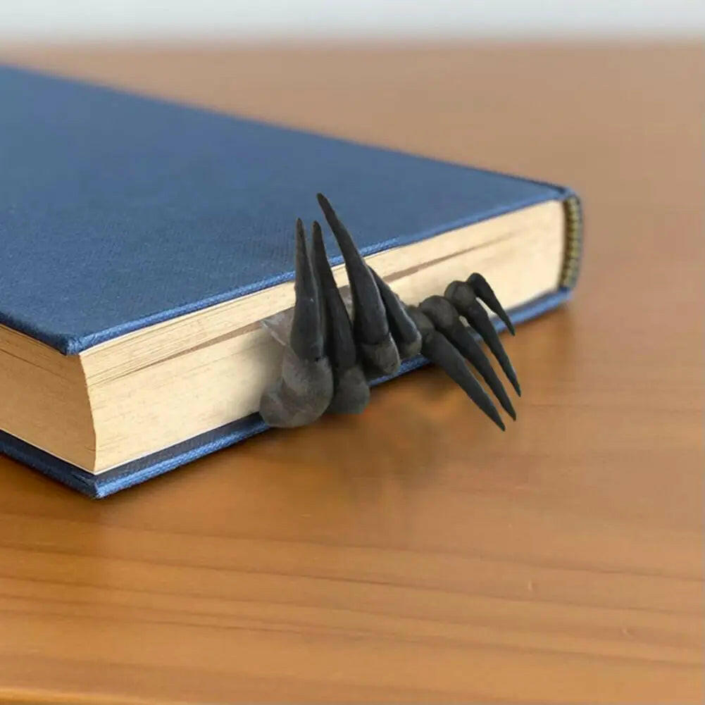 Devil’s Hand Resin Bookmark – Thriller-Themed Halloween Gift for Adults & Book Lovers