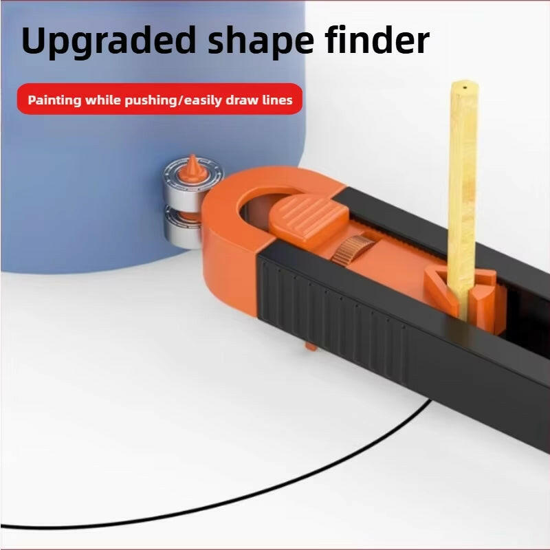 Precision Adjustable Profile Gauge with Locking Mechanism - Perfect for Woodworking, Tiling & DIY Projects - Compact, Durable & User-Friendly!.