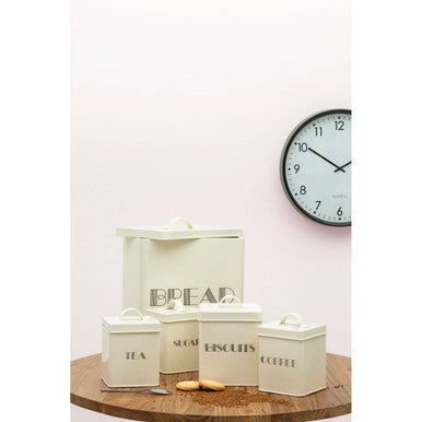 Easton 5 Piece Cream Kitchen Storage Set