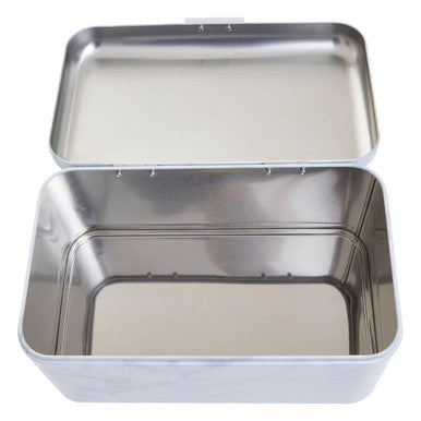 Easton 5 Piece Marble Effect Kitchen Storage Set