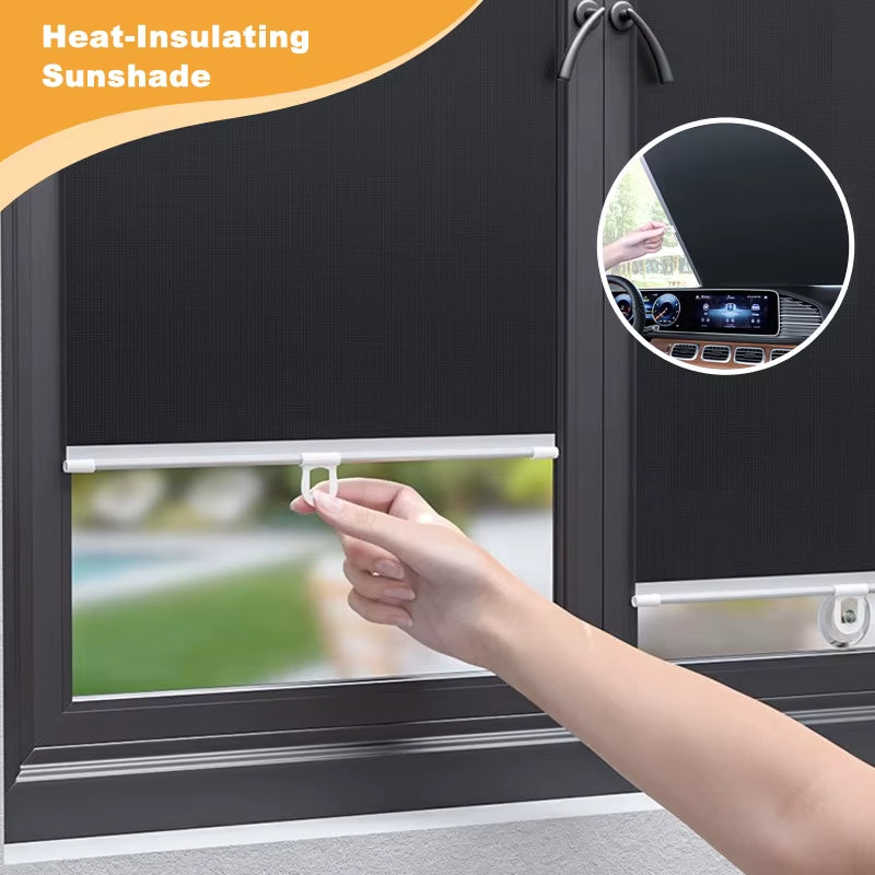  Cordless retractable roller shades for cars, vans & SUVs. Total blackout, UV protection & no-tool installation. Stay cool, private & stylish on the road!