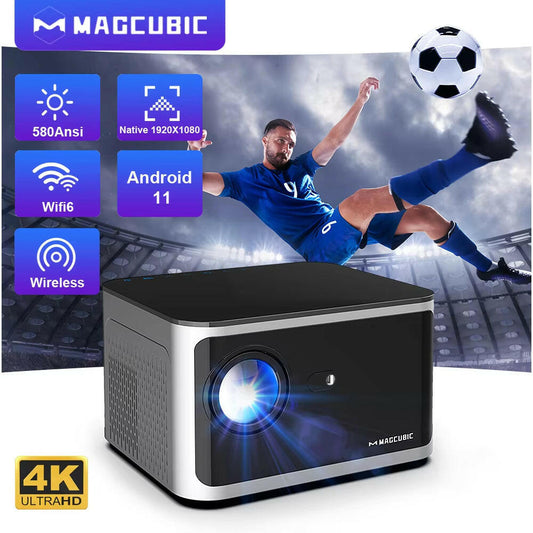 Magcubic 4K Smart Multimedia Projector.