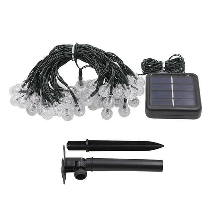 Solar Retro Kerosene LED String Lights – Warm White Decorative Lanterns for Halloween, Ramadan, Eid & Festive Occasions