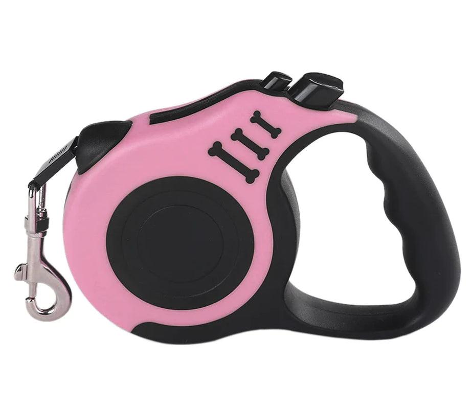 Walk Freely, Stay in Control – 16.5FT Retractable Dog Leash with One-Touch Brake.