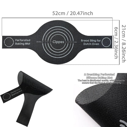 Silicone Bread Sling – Perfect for Dutch Oven Baking.