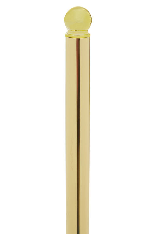 Delphine Gold Kitchen Roll Holder With Marble Base