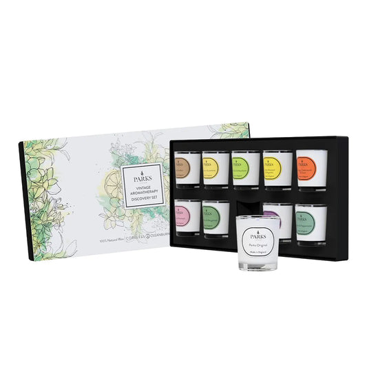 VINTAGE AROMATHERAPY DISCOVERY SET 1 40G X10.