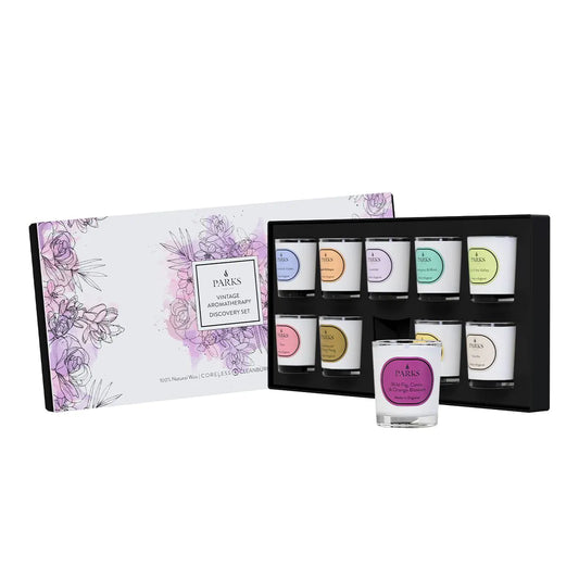 VINTAGE AROMATHERAPY DISCOVERY SET 2 40G X10.