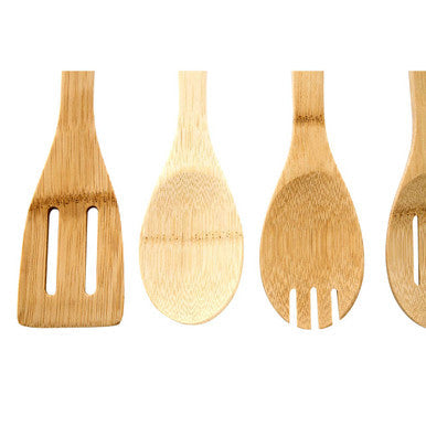 Aleki 6Pc Bamboo Kitchen Utensil Set
