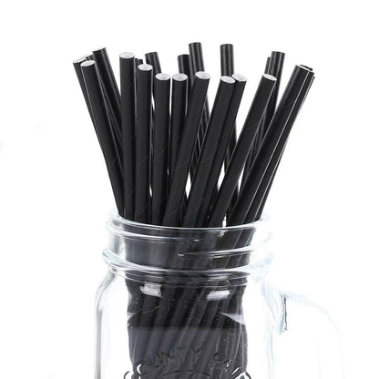 25-Pack Halloween Disposable Straws – Choose from 17 Spooky Designs for Party Drinks & Decor