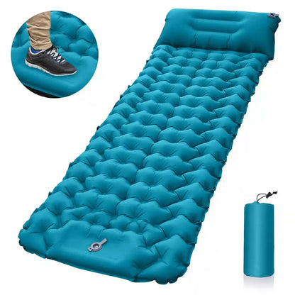 Camping Inflatable Mattress with Pillows.