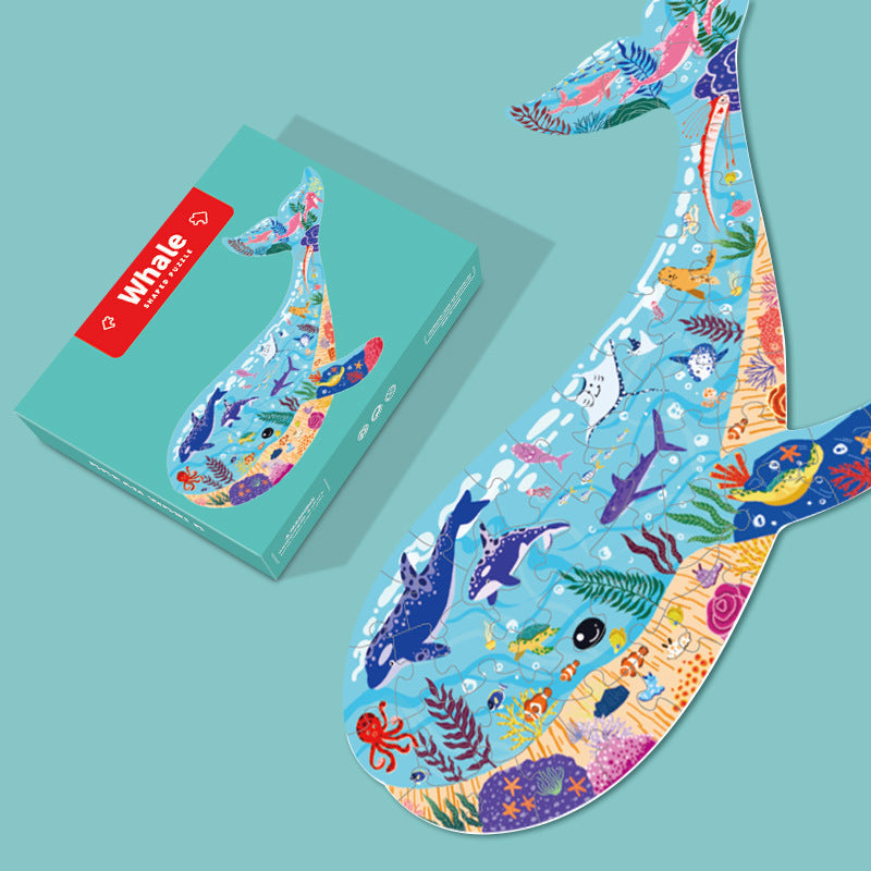 DIY Wooden Animal-Shaped Puzzle Collection – The Perfect Christmas Gift