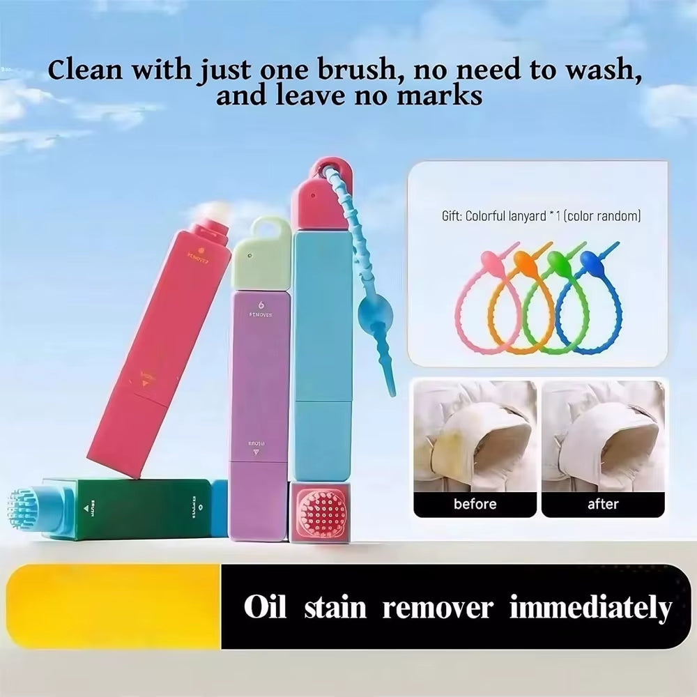 Instant Stain Removal Made Easy: 3-Second Active Enzyme Laundry Stain Remover Pen