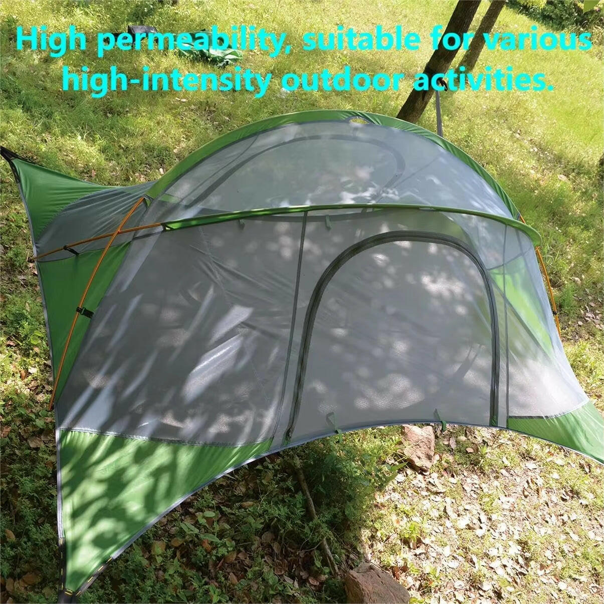 Large Portable Tree Tent for 2-4 Persons - Ideal for Family Tree Tents, Outdoor Activities, Hiking, and Travel.