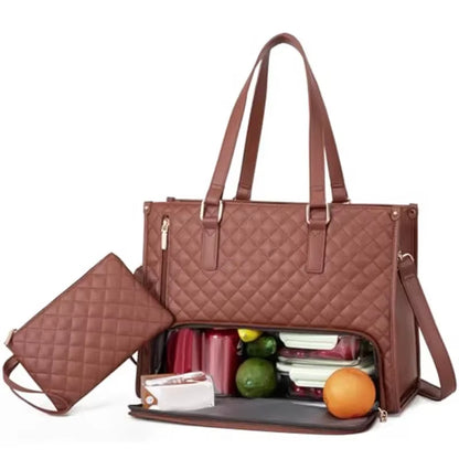 Convertible Lunch Tote Bag – Insulated, Waterproof & Spacious Work, Travel & Play