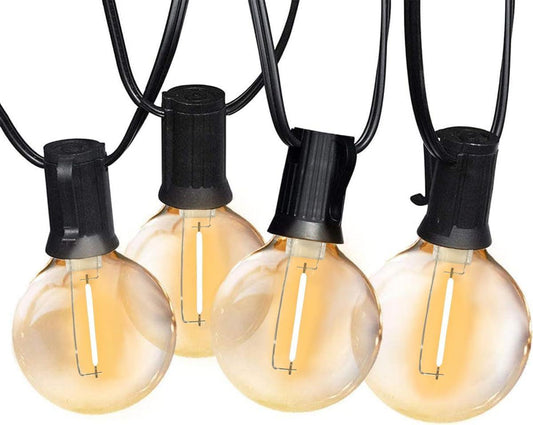 97FT Outdoor String Lights – G40 Shatterproof LED Patio Lights.
