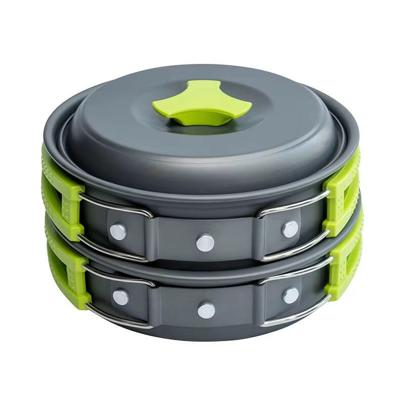Complete Lightweight Camping Cookware Set.