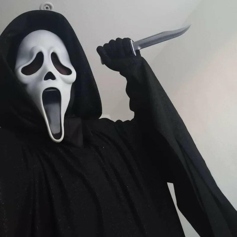 Scream Ghost Face Mask – Official Horror Movie Replica for Halloween and Cosplay