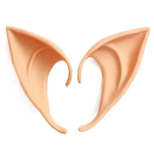 2025 Latex Elf Ears – Soft, Realistic Costume Accessories for Halloween, Cosplay & Masquerade (1 Pair)