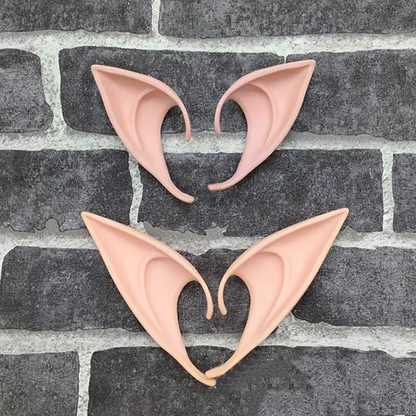 2025 Latex Elf Ears – Soft, Realistic Costume Accessories for Halloween, Cosplay & Masquerade (1 Pair)