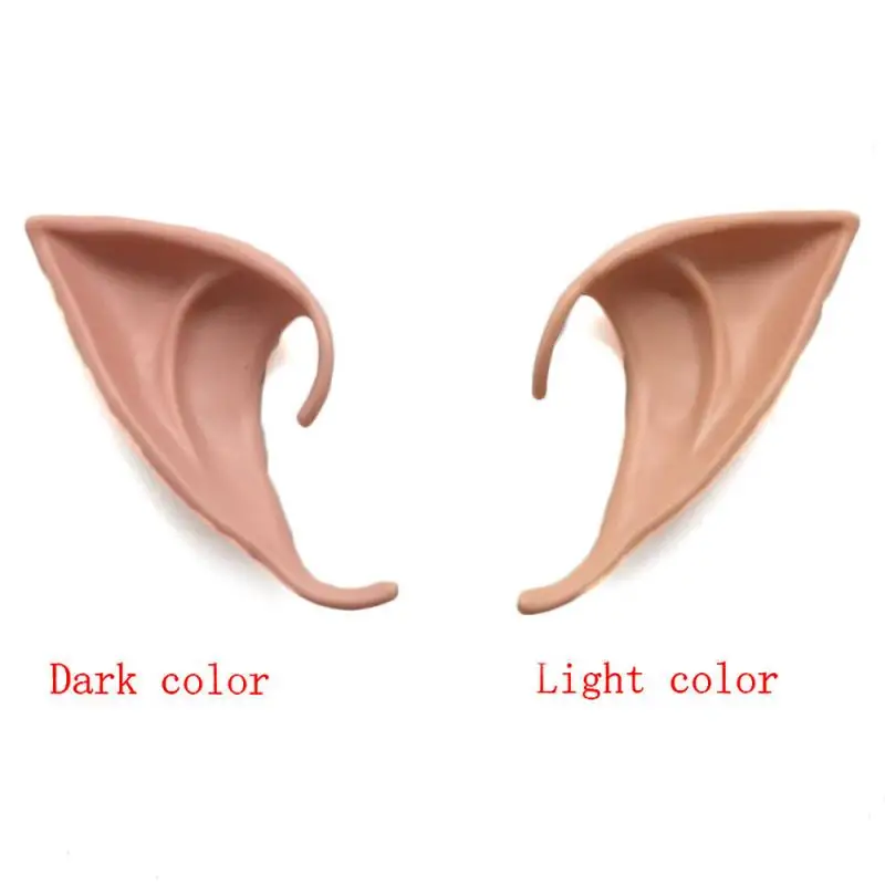 2025 Latex Elf Ears – Soft, Realistic Costume Accessories for Halloween, Cosplay & Masquerade (1 Pair)