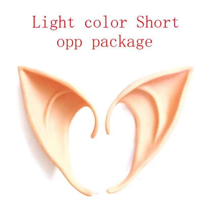 2025 Latex Elf Ears – Soft, Realistic Costume Accessories for Halloween, Cosplay & Masquerade (1 Pair)