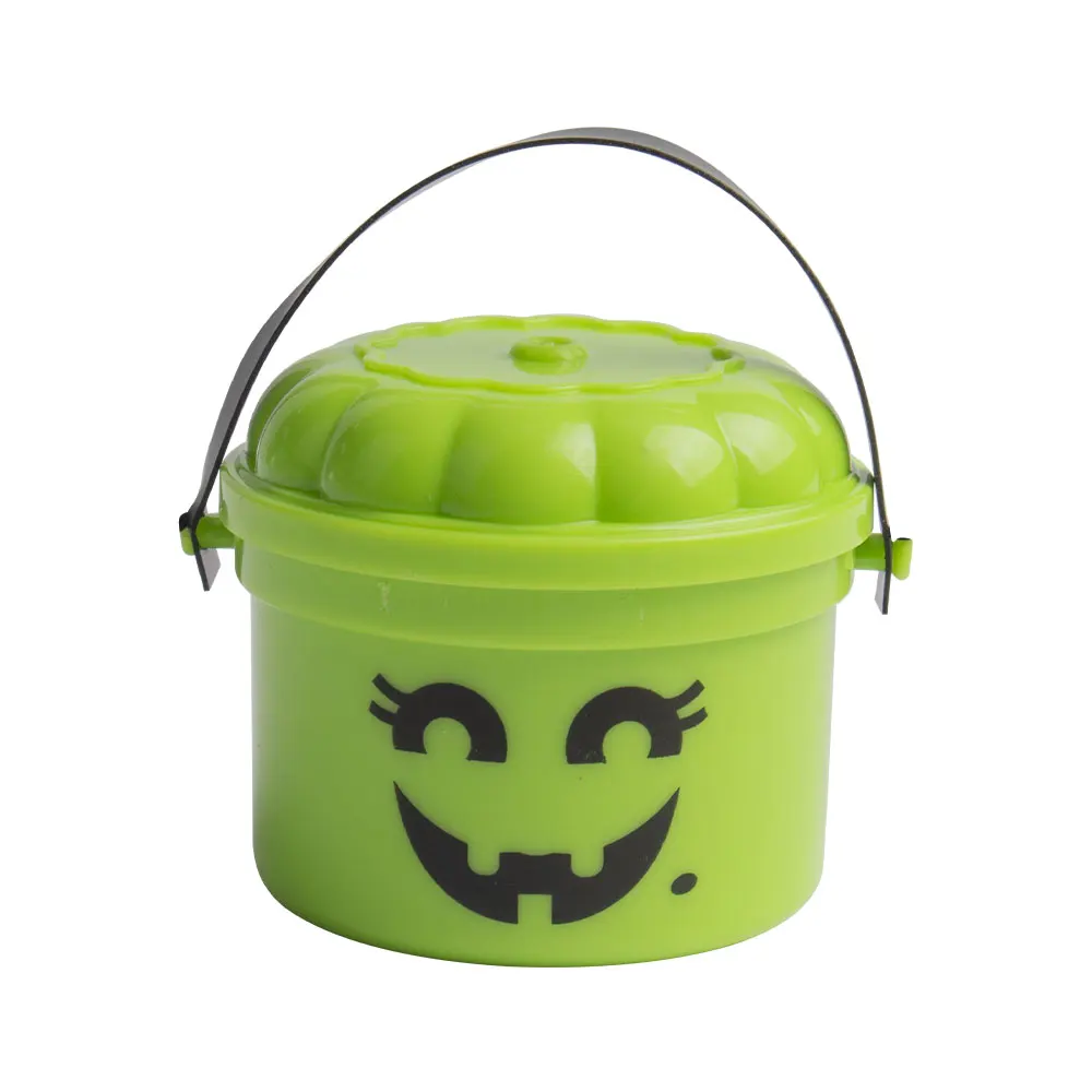2025 Mini Halloween Nostalgia Buckets – 3D Printed Candy Jars & Decor in Pumpkin, Ghost & Party Colors (1pc)