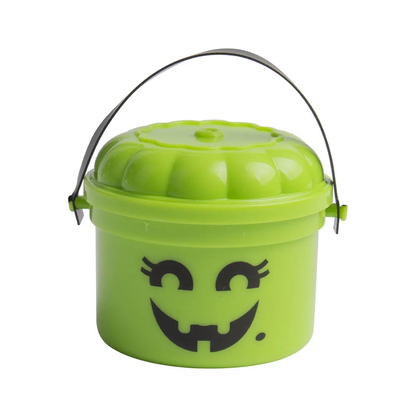 2025 Mini Halloween Nostalgia Buckets – 3D Printed Candy Jars & Decor in Pumpkin, Ghost & Party Colors (1pc)