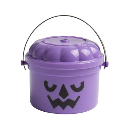 2025 Mini Halloween Nostalgia Buckets – 3D Printed Candy Jars & Decor in Pumpkin, Ghost & Party Colors (1pc)