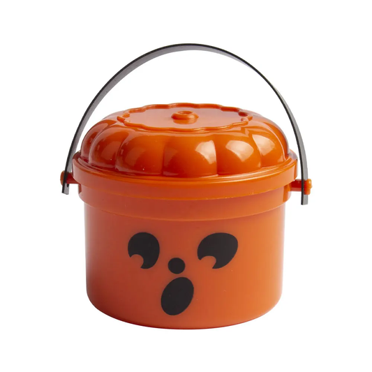 2025 Mini Halloween Nostalgia Buckets – 3D Printed Candy Jars & Decor in Pumpkin, Ghost & Party Colors (1pc)