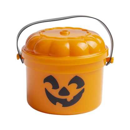 2025 Mini Halloween Nostalgia Buckets – 3D Printed Candy Jars & Decor in Pumpkin, Ghost & Party Colors (1pc)