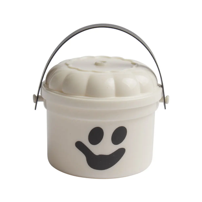 2025 Mini Halloween Nostalgia Buckets – 3D Printed Candy Jars & Decor in Pumpkin, Ghost & Party Colors (1pc)