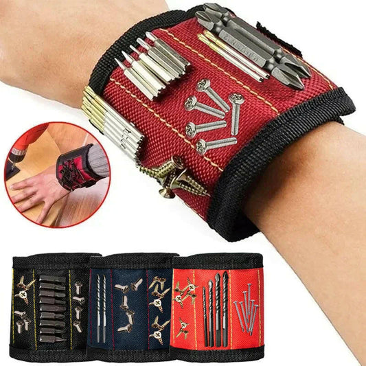 Magnetic Wristband: Effortlessly Keep Screws & Tools Within Reach!.