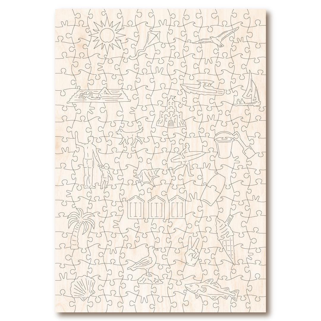 Bournemouth Wooden Jigsaw Puzzle.