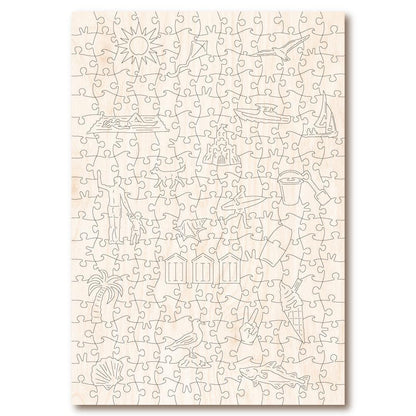 Bournemouth Wooden Jigsaw Puzzle.