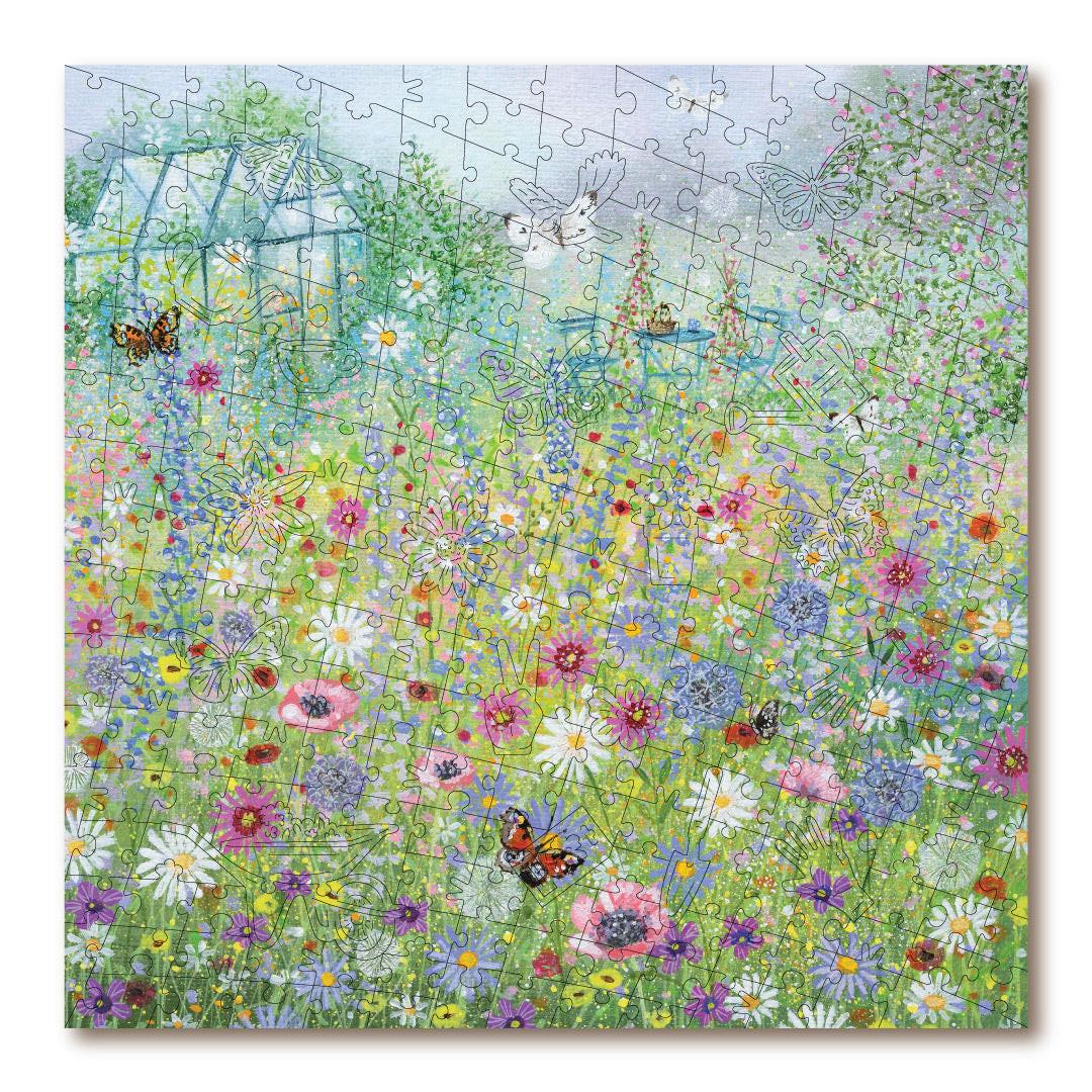 Butterfly Garden – Wooden Jigsaw Puzzle.