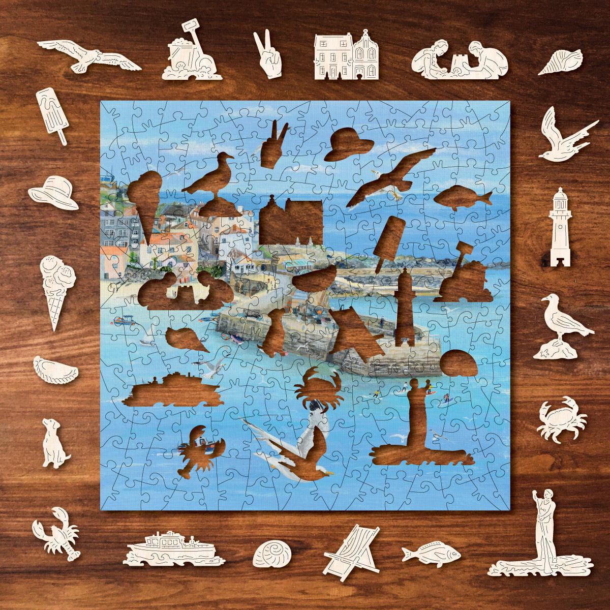 St. Ives – Wooden Jigsaw Puzzle.