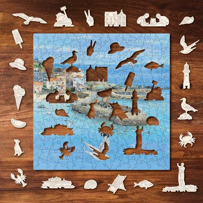 St. Ives – Wooden Jigsaw Puzzle.