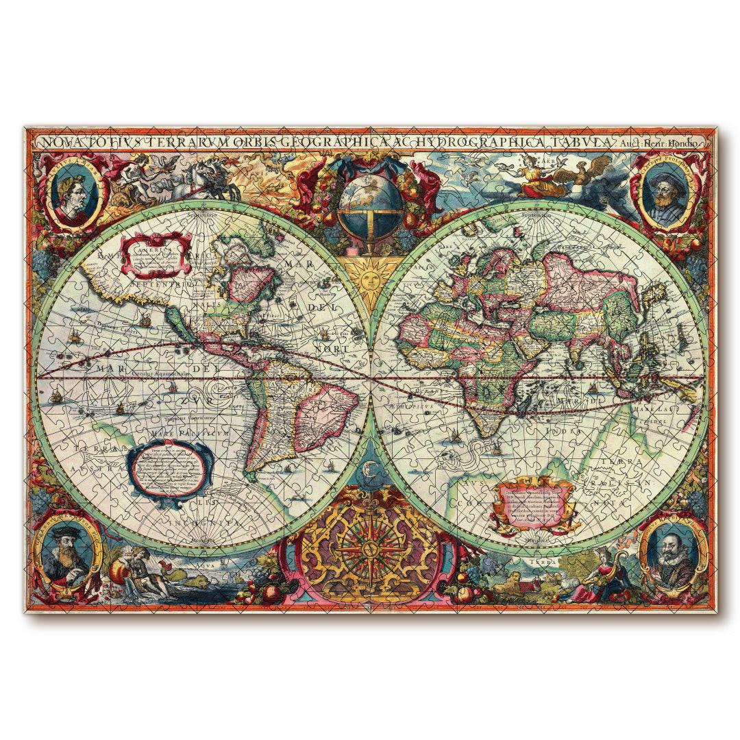 Orbis Geographica – Wooden Jigsaw Puzzle.