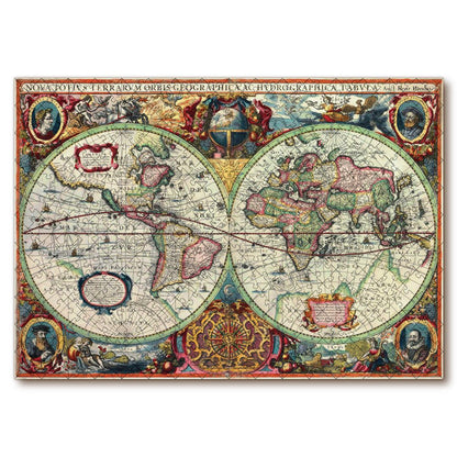 Orbis Geographica – Wooden Jigsaw Puzzle.